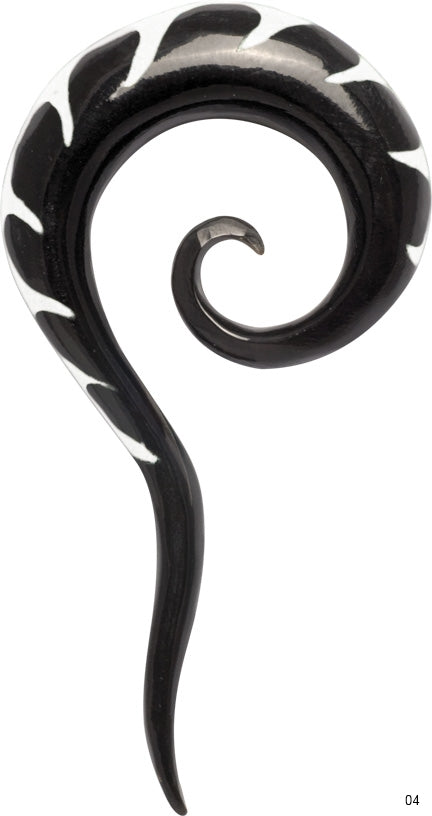 ORGANIC HORN SPIRAL FISH HOOK