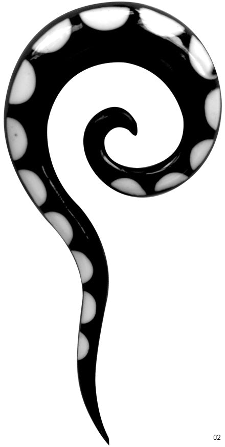 ORGANIC HORN SPIRAL FISH HOOK