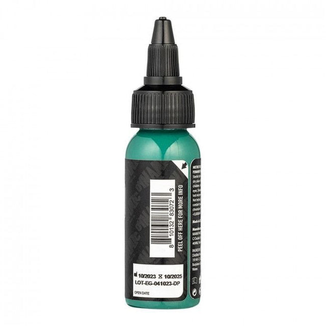 Dynamic Platinum Tattoo Ink - Emerald Green (30 ml) - Reach-konform