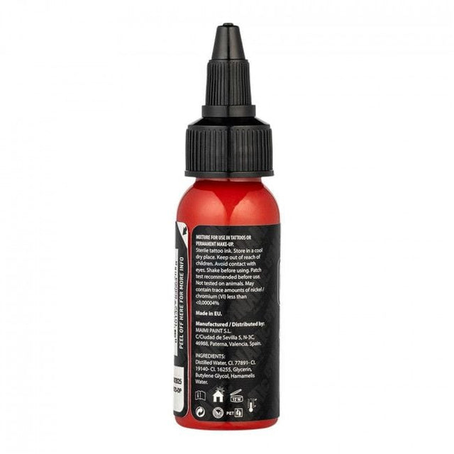 Dynamic Platinum Tattoo Ink - Candy Apple Red (30 ml) - Reach-konform