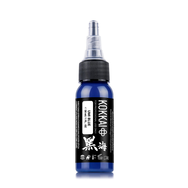 Kokkai Ink Tattoofarbe REACH - Umi Blue (30 ml)