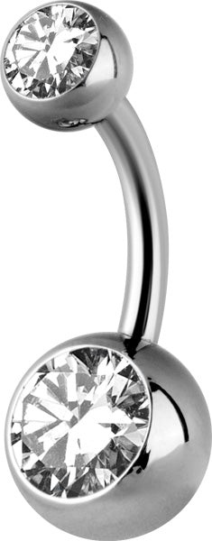 TT int DOUBLE JEWELLED BANANA 5&8mm