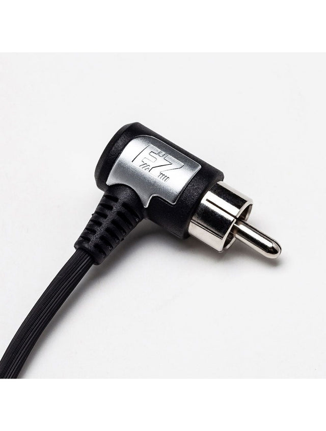EZ Master PRO gewinkeltes Cinch-Kabel - Schwarz