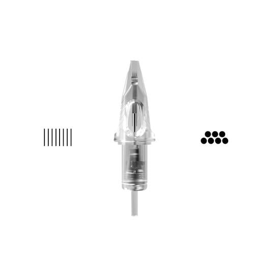 Cheyenne Craft Nadelmodule transparent 20 St. - 07 Magnum 0,30mm Long Taper