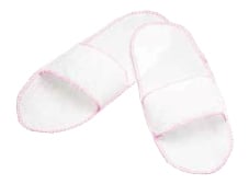Xanitalia offene weiße Slipper - Polybeutel 50 Paar