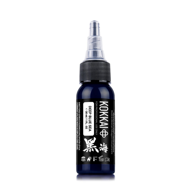 Kokkai Ink Tattoofarbe REACH - Deep Blue Sea (30 ml)