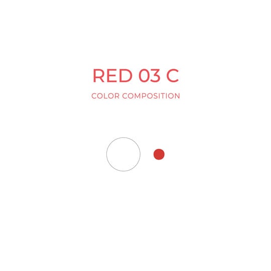 Artyst Lippen Pigmente - Red 03 C (Rot) (10 ml)