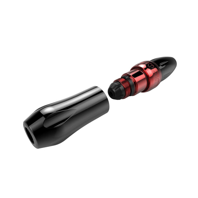 Spektra Xion Rotary-Maschine - Schwarz/Rubinrot