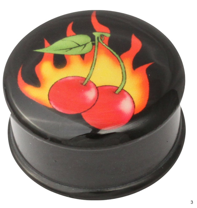UV PICTURE PLUGS BLACK