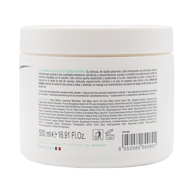 Ro.ial Cellulite reduzierende Creme mit Seeeichen-Extrakt (500 ml)