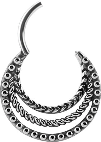 SS 316 HINGED TRIBAL CLICKER