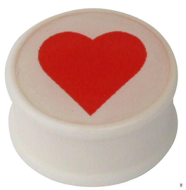 UV PICTURE PLUGS WHITE