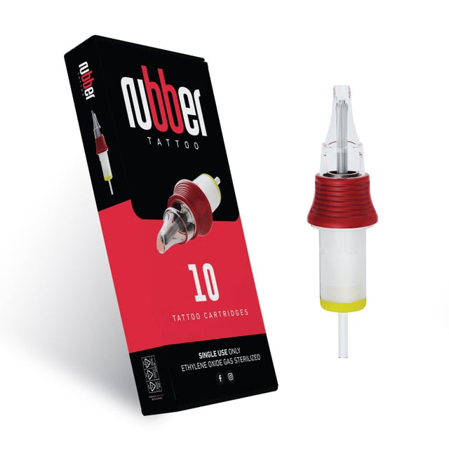 BodySupply Rubber Tattoo Nadelmodule 10 St. - 111RS Long Taper