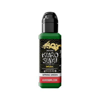 Kuro Sumi Imperial Tattoofarbe - Spring Green