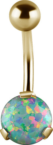 GD 316 8mm ROUND SYN OPAL BANANAS