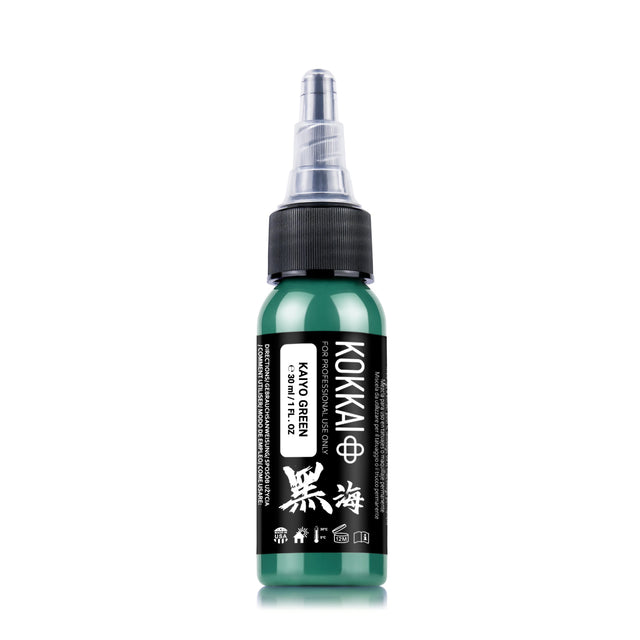 Kokkai Ink Tattoofarbe REACH - Kayio Green (30 ml)