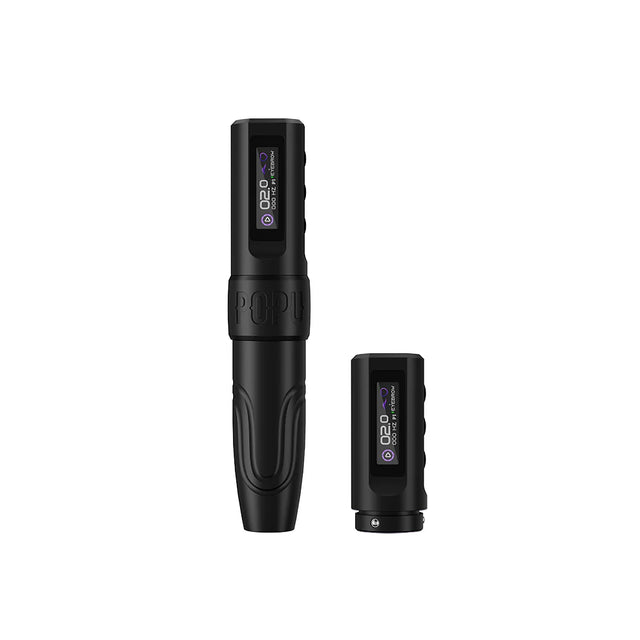 Popu Mini Diva Wireless Pen (Nadelhub 3,0 mm) - Schwarz