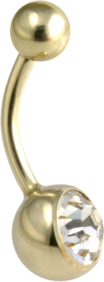 GD TT JEWEL NAVEL BANANABELL 5&8mm