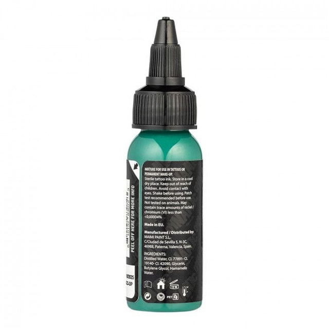 Dynamic Platinum Tattoo Ink - Emerald Green (30 ml) - Reach-konform