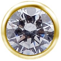 GD TT int JEWELLED DISC 1,6x4mm WH