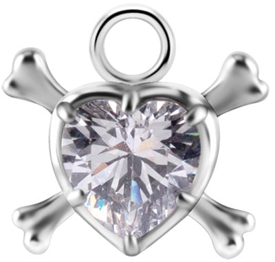 SS 316 CHARMS FOR SEGMENT RINGS - mod. 62