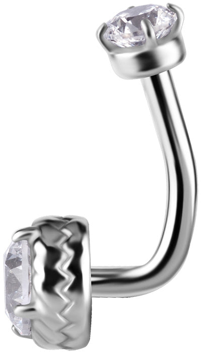 SS 316 int ROOK BANANA 1,2x7mm - mod. 02 WH