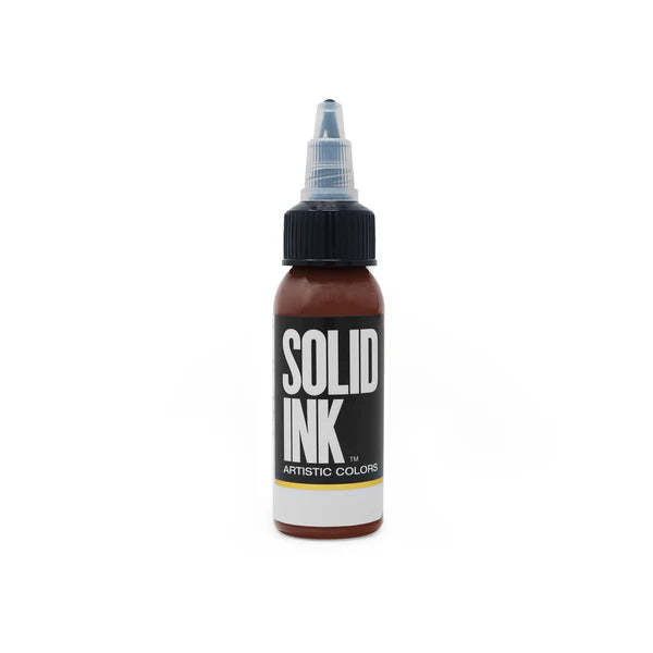 Solid Ink Künstlerfarbe - Brown (30 ml) - NICHT FÜR MENSCHLICHE HAUT