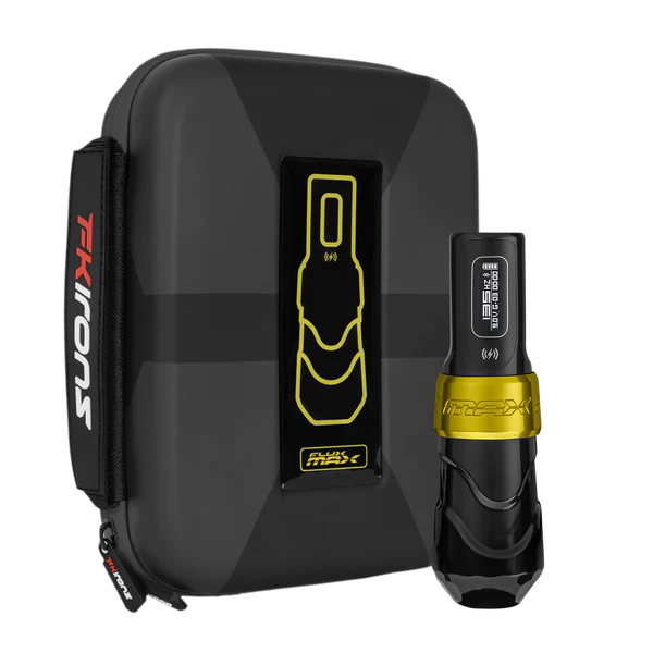 FK Irons Spektra Flux Max Wireless - 1 PowerBolt II Akku - Gold Stealth