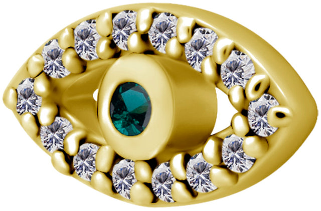 GD 316 int ATTACHMENT 1,2mm CUBIC ZIRCONIA mod. 57L - DAT/WH (10mm)
