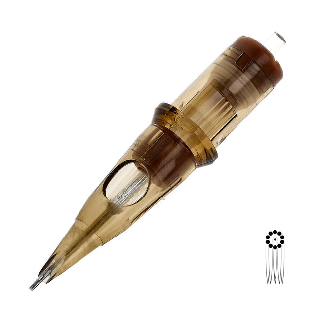 Kwadron Nadelmodule - 11RL Long Taper Turbo (0,35 mm)