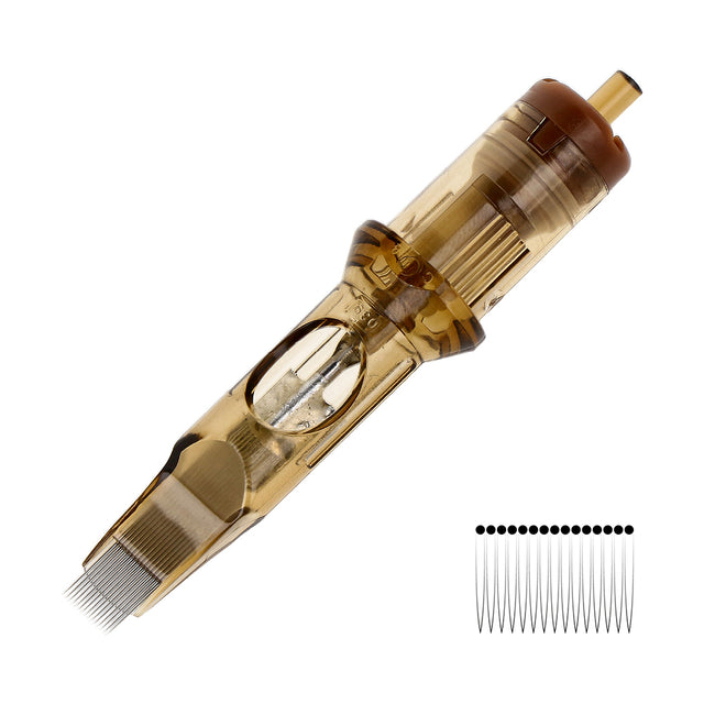 Kwadron Nadelmodule - 15FL Long Taper (0,35 mm)