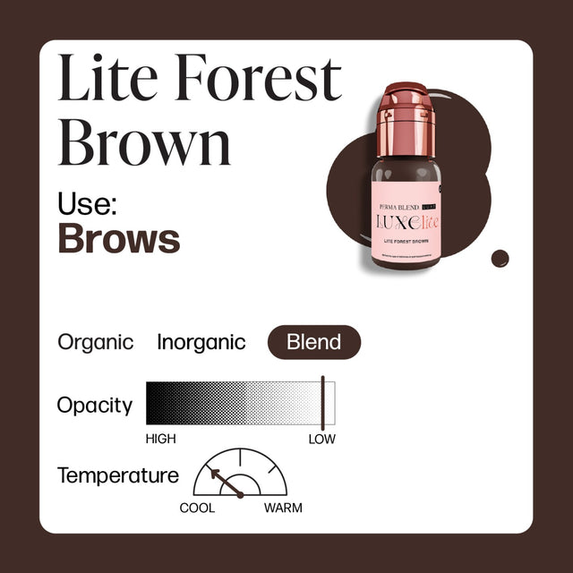 PermaBlend Luxe Lite - Lite Forest Brown (15ml)