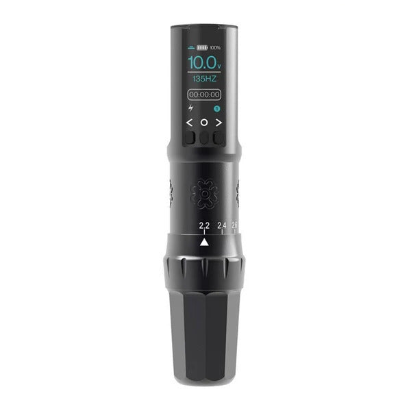 Microbeau E.L.B. Permanent Make-up-Maschine mit einstellbarem Hub – Mattschwarz