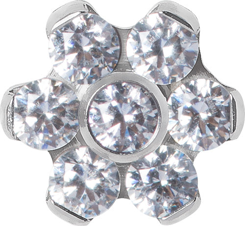 TT int JEWELLED FLOWER DISC