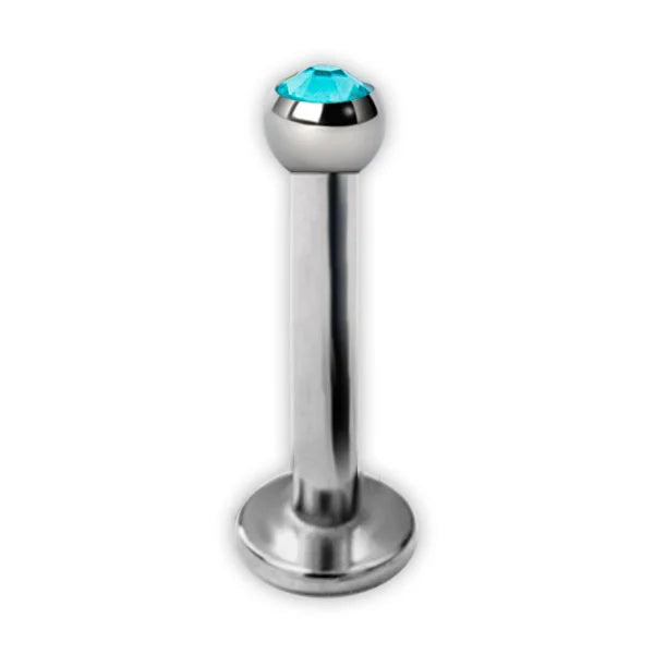 TT JEWELLED LABRETS 1.2mm ball 2.5mm
