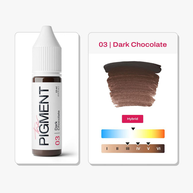 The Pigment Augenbrauen PMU - 03 Dark Chocolate (15 ml)