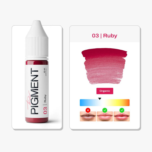 The Pigment Lippen PMU - 03 Ruby (15 ml)