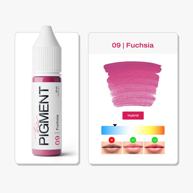 The Pigment Lippen PMU - 09 Fuchsia (15 ml)