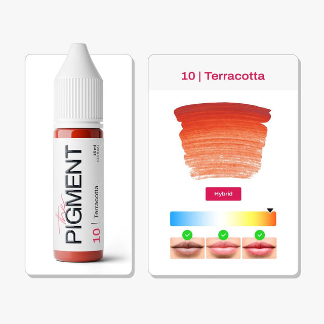 The Pigment Lippen PMU - 10 Terracotta (15 ml)
