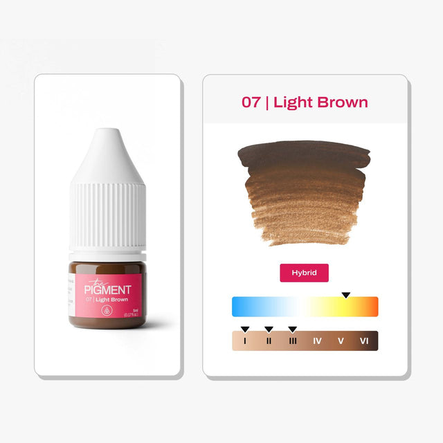 Eyebrows PMU Pigment - 07 Light Brown - 5ml