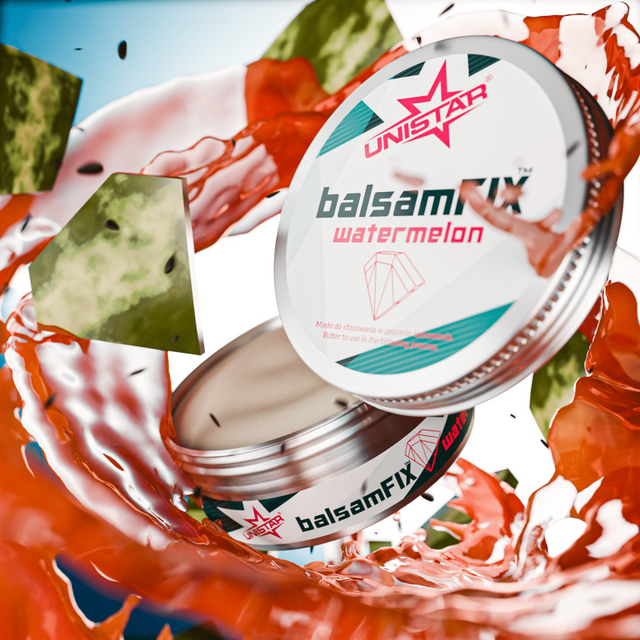 UNISTAR BalsamFix - Tattoo-Pflegebutter (200 ml) - Watermelon