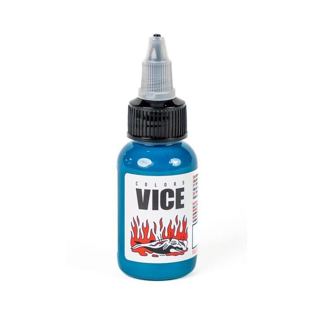 Vice Colors Künstlerfarbe - Turquoise (30 ml) - NICHT FÜR MENSCHLICHE HAUT