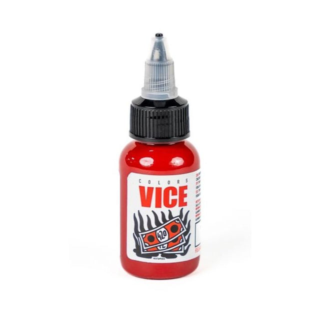 Vice Colors Künstlerfarbe - Criminal Red (30 ml) - NICHT FÜR MENSCHLICHE HAUT