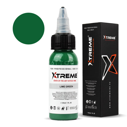 XTreme Ink Tattoofarbe - Lime Green (30 ml)