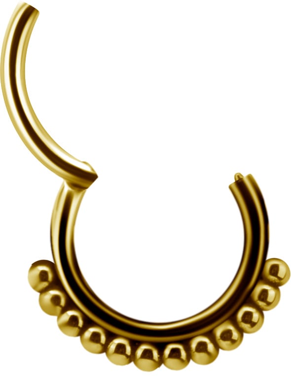 GD 316 HINGED TRIBAL CLICKER 1,2x8mm