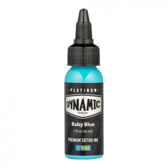 Dynamic Platinum Tattoo Ink - Baby Blue (30 ml) - Reach-konform