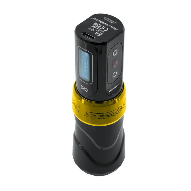 FK Irons Spektra Flux Max Wireless - 1 PowerBolt II Akku - Gold Stealth