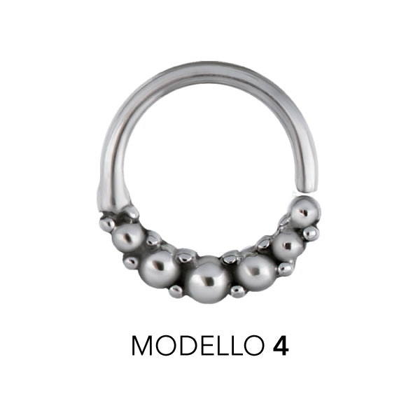 SS 316 FANCY NOSE RINGS
