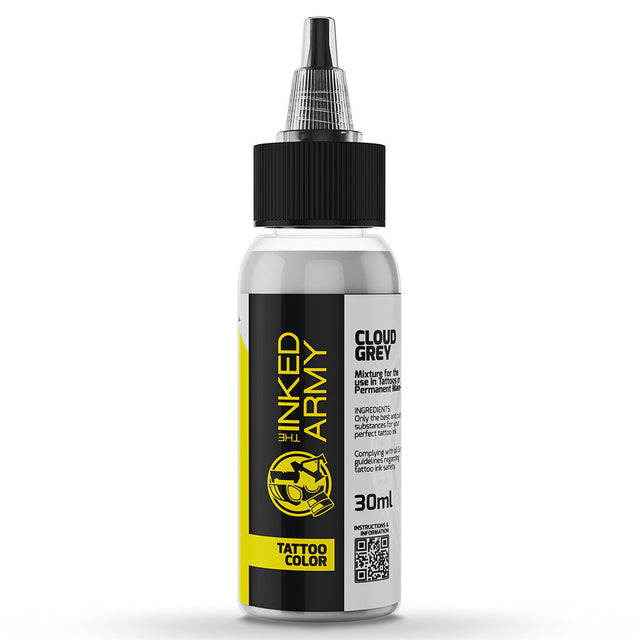 The Inked Army REACH Tattoofarbe - Cloud Grey (30 ml)