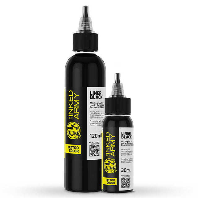 The Inked Army REACH Tattoofarbe - Liner Black